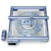 "iKier K1 Pro 24W Laser Engraving Machine Engraver With 4.3"" Touch Screen 800mm/s Ultra Fast Speed Motorized Z-axis Autof"