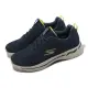 【SKECHERS】休閒鞋 Go Walk Arch Fit-Grand Select 2 男鞋 藍 足弓支撐 健走鞋(216263-NVLM)