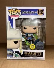Black Clover Charlotte (Chalice Collectibles exclusive GITD) #1155 Funko Pop NIB