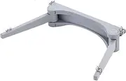 Bin Bag Holder Hoop for Litter Picking Plastic Bag Holder Storage Hanging Bin Wall Mounted for Cupboard Door Clip Camping for Kitchen Plastic for Car Under Sink Foldable Support (27x17x5cm,Gray)