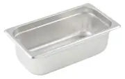 Anti-jam Steam Pan, 1/3 Size, 4", 24 Ga S/S (12 Each)