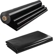 Pond Liner 0.13MM/5Mil Fish Pond Liner 3x4m 4x6m 5x8m 6x7m 7X10M 8x12m 10x15m Impermeable Membrane for Garden Ponds Streams Fountain and Waterfall, Black(3x10m(9.8x32.8ft))