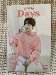 Treasure Jihoon Manyo Factory Lovely Days Post Card K-POP