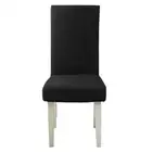 Chair Cover Black Corn Kernels Waterproof Universal Size For Dining Room Slipcov
