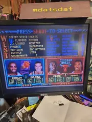 NBA JAM TOURNAMENT ED REWIND PCB JAMMA ARCADE HACK 16 ROM SET REV 2.0 WORKING!!!