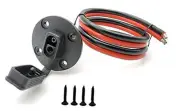 Meiyangjx 60cm 10 AWG SAE Connector, Solar Weatherproof SAE Socket Sidewall