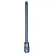 1/2-Inch Drive x M10 Triple Square Bit Socket Metric Extra Long 8"