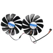 For ASROCK RX5700 RX5700XT Challenger Graphics Card Cooling Fan CF1010U12S