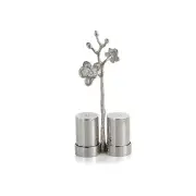 White Orchid Salt & Pepper Set