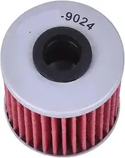 Motorcycle Oil Filter For FL125 UK110 SDW Address RM-Z250 RMZ 250 RMX450 RMX450Z RM-Z450 RMZ450 RMX RMZ 250 450 2004-2018(1pcs Red)