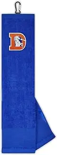 WinCraft Team Effort LE Face/Club Tri-Fold Embroidered Towel NFL Denver Broncos