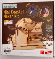 New Tinkineer Marbleocity Mini Coaster Maker Kit Ages 9+ Beg. STEM build 1-2 hr