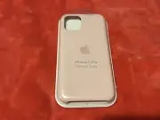 Apple iPhone 11 pro silicone case pink sand color new mint box