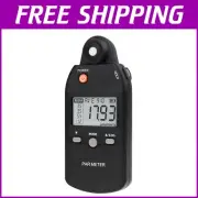 Full-Spectrum PPFD Meter for Indoor & Outdoor Plants - Records 100 Measurements