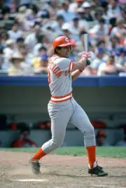 Dave Concepcion of the Cincinnati Reds 1981 Baseball Photo 12