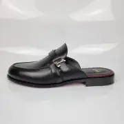 CHRISTIAN LOUBOUTIN Muloman Black Loafers New Size 41.5 US 8.5