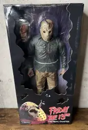 JASON VOORHEES FRIDAY THE 13TH FINAL CHAPTER 1/4 Scale 18" Figure NECA NEW NICE