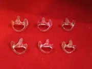 Semi-Custom SILICONE Ear Molds 4 pack FREE SHIP SMALL LEFT