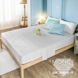 obis 床墊 獨立筒床墊 雙人床墊 雙人加大床墊 MONET 二線蜂巢獨立筒無毒床墊晶鑽系列