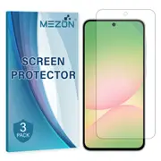 [3 Pack] Samsung Galaxy A56 5G Premium Clear Edge-to-Edge Full Coverage Hydrogel Screen Protector Film by MEZON (Galaxy A56 5G, Hydrogel) – FREE EXPRESS