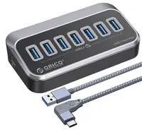 在飛比找Coupang 酷澎優惠-Orico C 型被動和主動式 7 連接埠 USB 3.2 