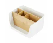 Small Desk Caddy, White - Anko