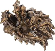 CIMAXIC Outdoor Garden Decor Dragon Head Fountain Wall Fountain Water Feature for Courtyard Backyard