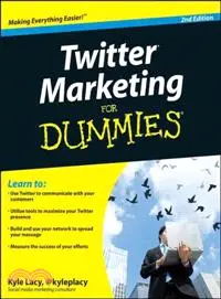 在飛比找三民網路書店優惠-Twitter Marketing for Dummies