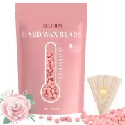 Hard Wax Beads for Hair Removal, 1.1lb/17.6oz Waxing Beads Sensitive Skin US