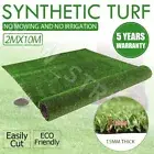 20SQM 2x10m Artificial Synthetic Grass Turf Plastic Fake Plant Lawn Floor Wall