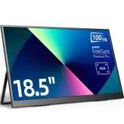 18.5" Portable Monitor 100Hz Gaming Monitor HDMI USB C for Laptop Extend Screen