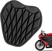 Motorcycle Seat Cushion Pad - Breathable Motorbike Pad | Shock Absorption 3D Soft Cover Comfort for Adults Women Men Long Rides Driving