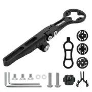 Integrated Handlebar Bike Computer Adjustable Combo Mount for Wahoo Garmin Br...