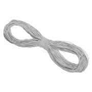 100 Yards Elastic Cord Heavy Stretch String Rope 2.5mm Light Grey