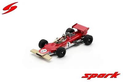 1:43 SPARK Lotus F1 63 #2 Team Gold Leaf 2Nd Gold Cup 1969 Jochen Rindt S6355 Mo