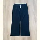Soft Surroundings Go Lively Flare Pants Split Side Hem Pull On Black 18 XL NWT