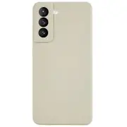 TPU Phone Case for Samsung Galaxy S21 FE 5G Shock-Absorption Precise Cutout Straight Edge Cover