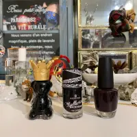 在飛比找蝦皮購物優惠-韓國 Kiki bear essence OPI 黑色暗色系