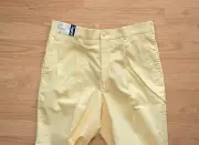 Yves Saint Laurent YSL Men's Yellow Cotton Light Pants, Size 34, NEW!!!