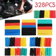 Complete Set of 328pcs Heat Shrinkable Tubes for 21 Wire Cable Sleeves