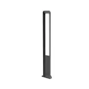 CLA LIGHTING Hathor LED Bollard Light - 13W Warm White - Triangle - 800mm Grey