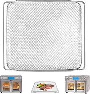 [GWYSY] Air Fryer Basket Replacement for Emeril Lagasse Dual Zone 360 Oven 25 QT Air Fryer Convection Toaster Oven, 14.1" x 11.8" Non-stick Steel Mesh Basket Wire Rack Accessories Parts, Dishwasher Safe