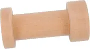 KAILIKETIY Wooden Bobbin Spools for DIY Crafting Premium Cotton Thread Storage Smoothly Polished Weaving Bobbins for Sewing Projects Play