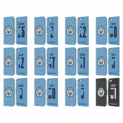 MAN CITY FC 2020/21 PLAYERS HOME KIT GROUP 2 LEATHER BOOK CASE FOR iPOD TOUCH