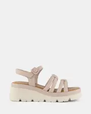 Shelly Shen Yuliana/Taupe Womens Wedges 37
