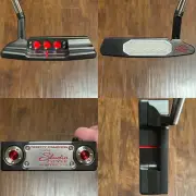 Scotty Cameron Studio Style Newport 2.5 Plus Putter - New - Xtreme Dark - Red