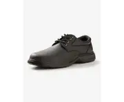 Rivers Pebbled Lace Up Shoe - Mens - Black