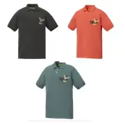 Astro Boy × ONITSUKA TIGER WASHED POLO SHIRT Blue Black Red XS-XL size