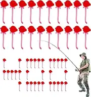 jopiuieo Freshwater Fishing Lures, Artificial Beads Bait, Tackle Soft Small Artificial Portable Anti-Bottom Stopper Beads Lure for Freshwater Saltwater Fisherman Gear