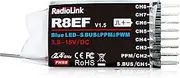 R8EF RC Receiver 2.4 GHz SBUS/PPM/PWM 8 Channels Long Range up to 2000 m for Aeroplane Compatible with T8FB/T8S